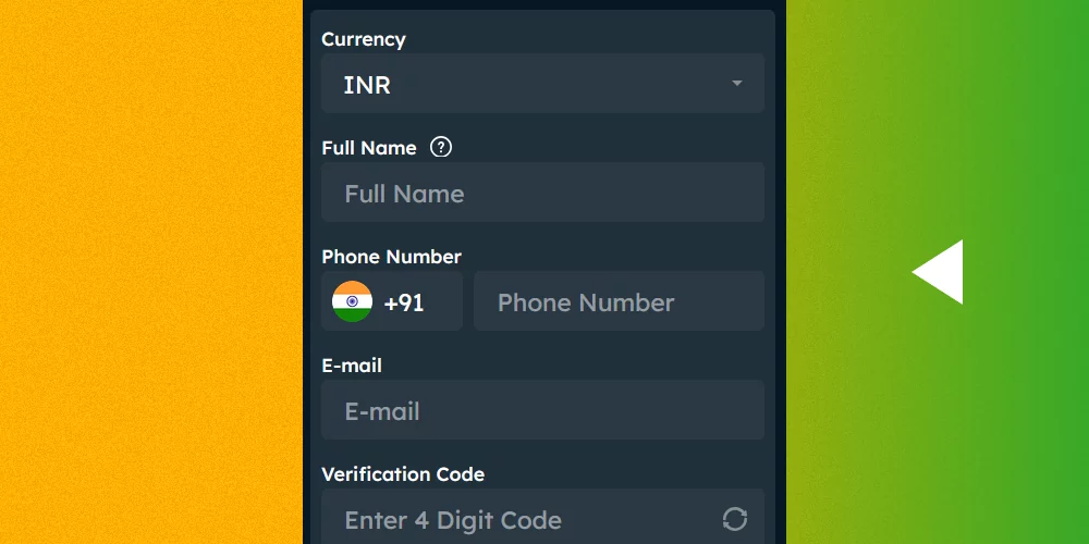 Six6s registration process step 4