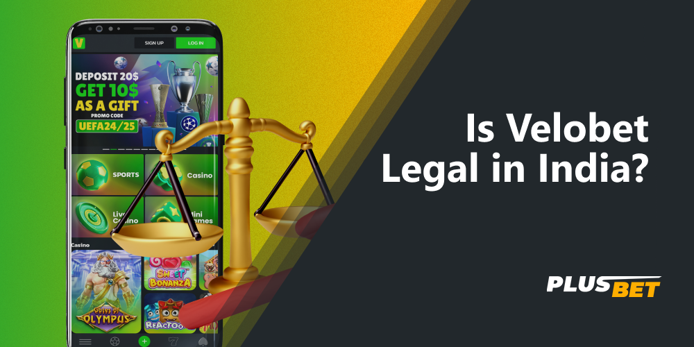 Local laws allow offshore betting, making Velobet India entirely legal