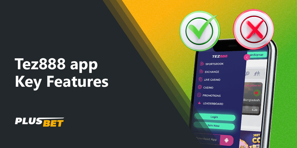 We managed to highlight the features of the tez888 betting apps