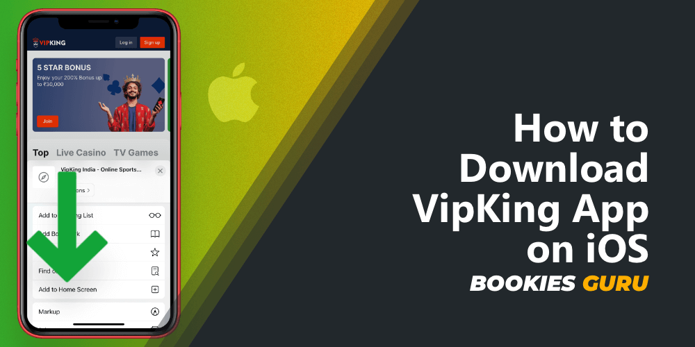 You can download VipKing app for iOS on both iPhone and iPad